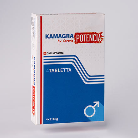 Kamagra by Carene étrend-kiegészítő tabletta férfiaknak - 4 db